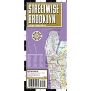 Streetwise Brooklyn: City Center Street Map of Brooklyn, New York