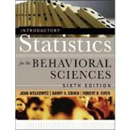 Introductory Statistics for the Behavioral Sciences, 6th Edition