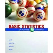Basic Statistics in Business & Economics, 4th Canadian Edition