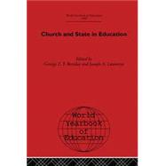 World Yearbook of Education 1966: Church and State in Education