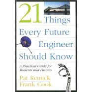 21 Things Every Future Engineer Should Know; A Practical Guide for Students and Parents