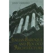 Italian Baroque and Rococo Architecture