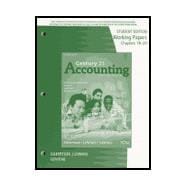 Working Papers, Chapters 18-24 for Gilbertson/Lehman/Gentene's Century 21 Accounting: General Journal, 10th