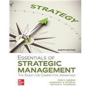 Essentials of Strategic Management: The Quest for Competitive Advantage