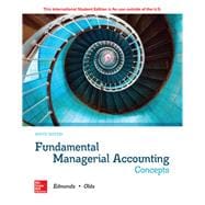 ISE Fundamental Managerial Accounting Concepts
