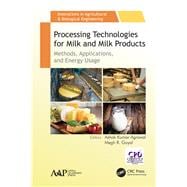 Processing Technologies for Milk and Milk Products: Methods, Applications, and Energy Usage