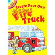 Create Your Own Fire Truck Sticker Activity Book