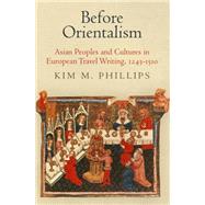 Before Orientalism