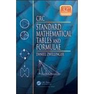 CRC Standard Mathematical Tables and Formulae, 32nd Edition, 9781439835487