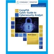 MindTap for Ciampa's CompTIA CySA+ Guide to Cybersecurity Analyst, 1 term Printed Access Card