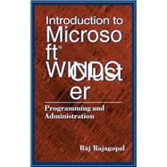 Introduction to Microsoft Windows NT Cluster Server