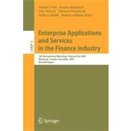 Enterprise Applications and Services in the Finance Industry