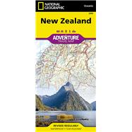 National Geographic Adventure Map New Zealand