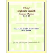 Webster's English to Spanish Crossword Puzzles