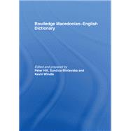The Routledge Macedonian-English Dictionary
