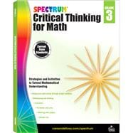 Spectrum Critical Thinking for Math, Grade 3
