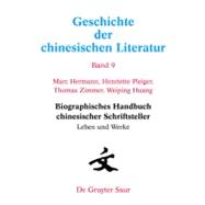 Geschichte Der Chinesischen Literatur/ History of Chinese Literature