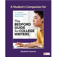 A Student's Companion for The Bedford Guide for College Writers