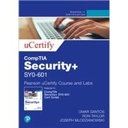 CompTIA Security+ SY0-601 Cert Guide uCertify Course and Labs Access Code Card