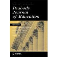 Commemorating the 50th Anniversary of brown V. Board of Education:: Reconsidering the Effects of the Landmark Decision:a Special Issue of the peabody Journal of Education