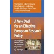 A New Deal for an Effective European Research Policy