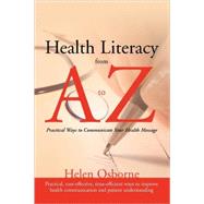 Health Literacy From A to Z