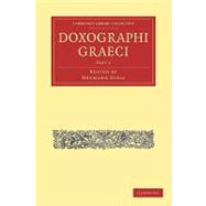 Doxographi Graeci Volume 1