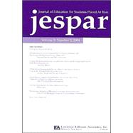 Closing the Achievement Gap: A Special Issue of the journal of Education for Students Placed at Risk