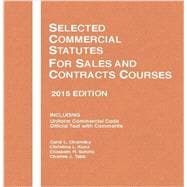 Selected Commercial Statutes, for Sales and Contracts Courses