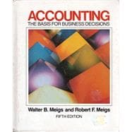 Accounting : The Basis for Business Decisions
