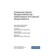 Corporate Social Responsibility for Valorization of Cultural Organizations