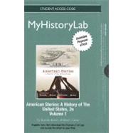 NEW MyHistoryLab with Pearson eText -- Standalone Access Card -- for American Stories, Volume 1