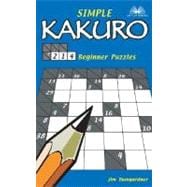 Simple Kakuro 214 Beginner Puzzles