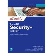 CompTIA Security+ SY0-601 Cert Guide uCertify Labs Access Code Card