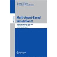 Multi-Agent-Based Simulation X