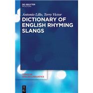 A Dictionary of English Rhyming Slangs