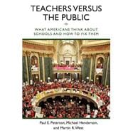 Teachers versus the Public What Americans Think about Schools and How to Fix Them