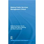 Making Public Services Management Critical