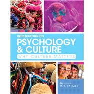 Introduction to Psychology and Culture
