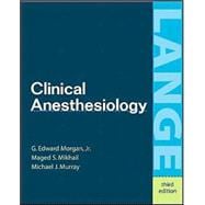 Clinical Anesthesiology
