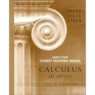 Student Solutions Manual for Calculus: One Variable, 10e (Chapters 1 - 12)