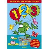 Super Sticker Activity Book - 123