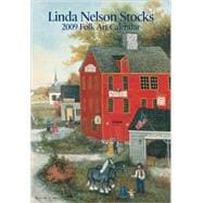 Linda Nelson Stocks Folk Art; 2009 Pocket Purse Calendar