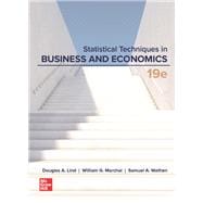 Loose Leaf for Statistical Techniques in Business and Economics