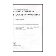 First Course in Stochastic Processes, Solutions to Problems
