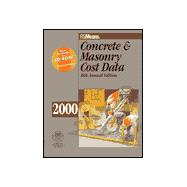 R S Means Concrete & Masonry Cost Data 2000