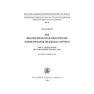 Die Brandenburgisch-Preussische Sorbenpolitik im Kreise Cottbus