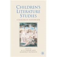 Children's Literature Studies A Research Handbook