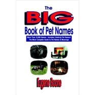 The Big Book of Pet Names: More Than 10,000 Pet Names Includes Celebrity Pet Names: the Most Complete Guide to Pet Names & Meanings