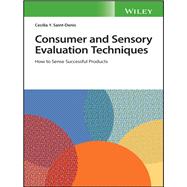 Consumer and Sensory Evaluation Techniques How to Sense Successful Products